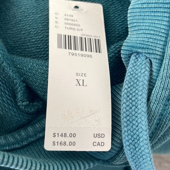 Anthropologie Daily Practice Blaine Embroidered Hoodie Dress - Picture 6 of 7